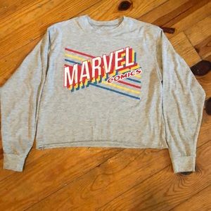 Marvel Comics Crop Top